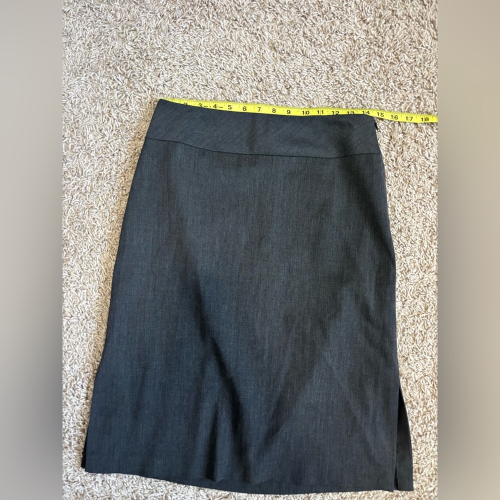 Banana Republic Charcoal Pencil Skirt
